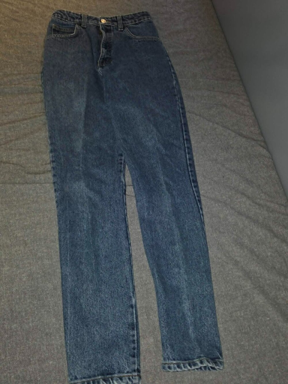 Vintage GAP USA Made Jeans Womens 5/6 Medium Wash Straight Leg